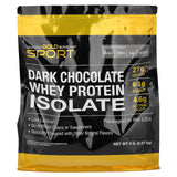 California Gold Nutrition Sport Whey Protein Isolate - Dark Chocolate, 5 lb