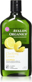Avalon Organics Clarifying Lemon Shampoo, Organic Deep Cleansing 325ml