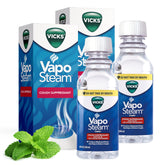 Vicks VapoSteam Medicated Liquid with Camphor, Cough Suppressant (2x 8oz)