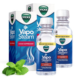 Vicks VapoSteam Medicated Liquid with Camphor, Cough Suppressant (2x 8oz)