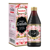 Hamdard Sharbat Gulab - Refreshing Rose Syrup & Natural Coolant (500ml)