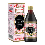 Hamdard Sharbat Gulab - Refreshing Rose Syrup & Natural Coolant (500ml)
