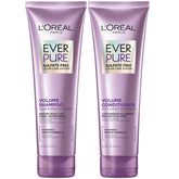 L'Oreal Paris EverPure Volume Sulfate Free Shampoo & Conditioner Set for Color-Treated Hair - 8.5 Fl Oz (Set of 2)