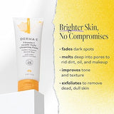 Derma E Vitamin C Gentle Daily Cleansing Turmeric Paste - Brightening Cleanse, 113g