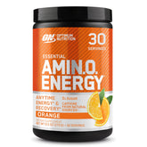 Optimum Nutrition Amino Energy Pre-Workout - Orange Cooler (30 Servings) | BCAA, Amino Acids & Green Tea Extract