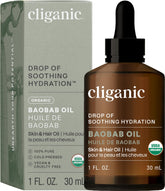 Cliganic Organic Baobab Oil - 100% Pure Cold-Pressed for Face & Hair