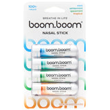 BoomBoom Nasal Inhaler Stick with Essential Oils + Menthol - Mood Boost & Refresh
