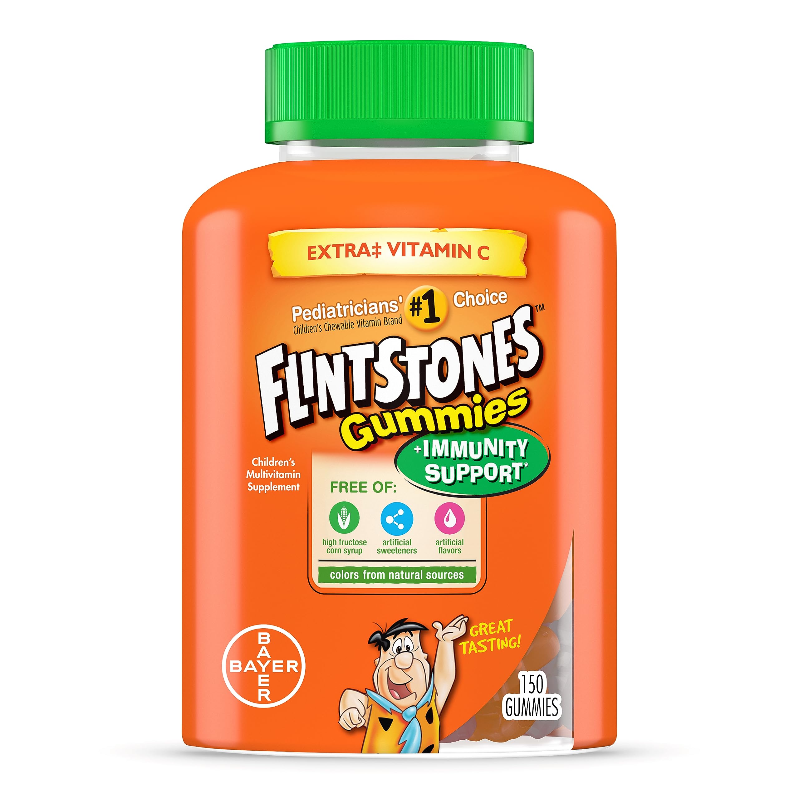 Flintstones Children's Multivitamin Gummies, 150 Count - Complete Daily Nutrition