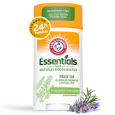 ARM & HAMMER Essentials Rosemary Lavender Deodorant - Aluminum-Free, Natural Deodorizers - 2.5oz