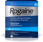 Rogaine 5% Minoxidil Topical Solution – Value Pack (3x 60mL Bottles)