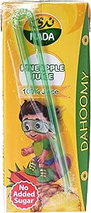 Nada Azzoz UHT Pineapple Juice (18 x 200ml) - Tropical Delight