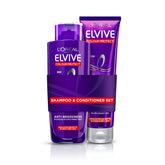 L'Oréal Elvive Colour Protect Anti-Brassiness Purple Shampoo & Conditioner Set (200ml + 150ml)