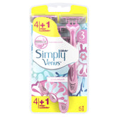 Gillette Simply Venus 3 Disposable Razors - 5 Count Pack