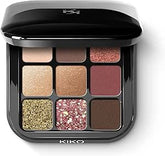KIKO Milano Glamour Multi-Finish Eyeshadow Palette 03: 9 Luxurious Shades