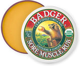 Badger Cayenne & Ginger Sore Muscle Rub - Powerful Natural Relief