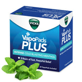 Vicks VapoPads Plus Menthol Refills - Humidifiers & Inhalers (20-Pack)