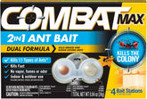 Combat Max 2-in-1 Ant Killer Bait Stations | Kills at Source, 4 Count