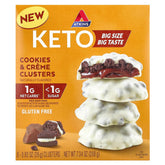 Atkins Keto Cookies & Creme Clusters - 8 Individual Clusters, 0.92 oz Each