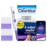 Clearblue Advanced Digital Ovulation Test Kit - 20 Tests + 1 Holder