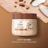 Dove Brown Sugar & Coconut Body Scrub - 15oz