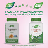Nature's Way Fenugreek Seed - Traditional Lactation Support Supplement for Breastfeeding, 1130 mg, 320 Vegan Capsules