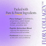 Derma E Advanced Peptides & Flora-Collagen Serum Anti-Aging Firming 2 oz