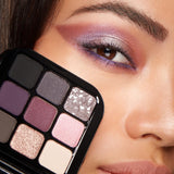 KIKO Milano Glamour Multi Finish Eyeshadow Palette - 04 (9 Shades)