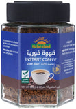 Natureland Organic Instant Dark Roast Coffee, 50g Bold Aromatic Brew