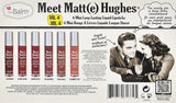 TheBalm Meet Matte Hughes Mini Kit - 6-Piece Portable Makeup Set with Matte Lip Colors & More