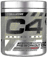 Cellucor C4 Original Pre-Workout Powder 60 Servings Fruit Punch - Explosive Energy