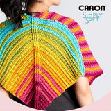 "Caron Simply Soft Yarn - 3-Pack Autumn Red Worsted Weight Acrylic"