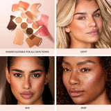 ICONIC London Multi-Use Cream Blush & Highlight Palette