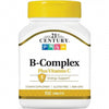 21st Century B Complex Plus Vitamin C Tablets 100 Count