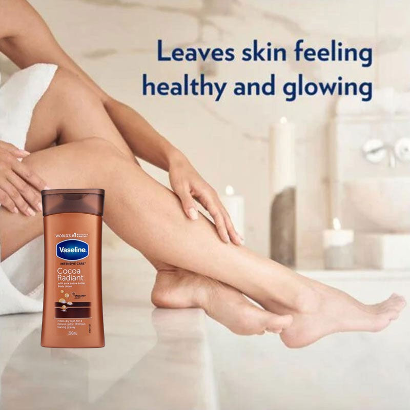 Discover Radiant Skin with Vaseline Cocoa Radiant Lotion: Deep Hydration for Dry Skin