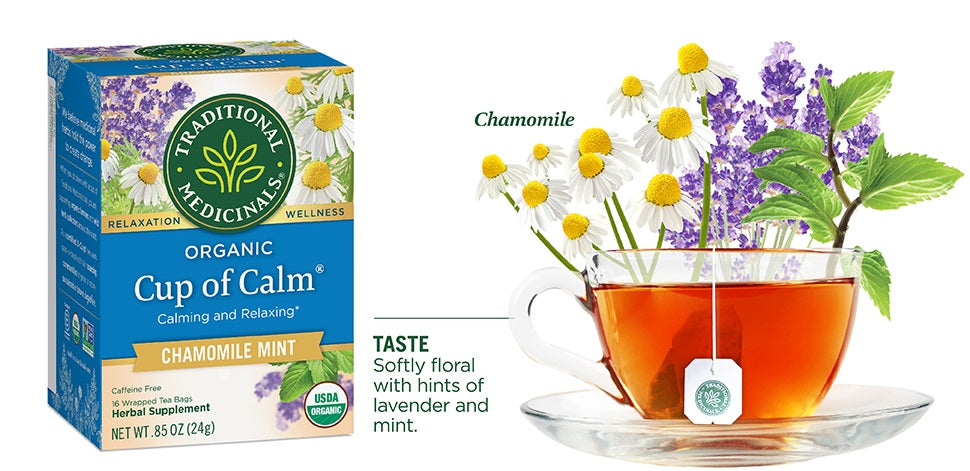 Find Your Serenity: Embrace Calm with Traditional Medicinals Cup of Calm Tea
