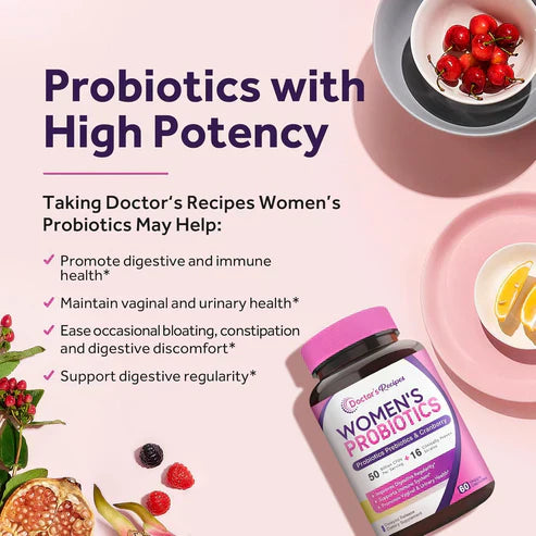 Doctor's Recipes Women's Probiotic - Empowering Your Wellbeing
