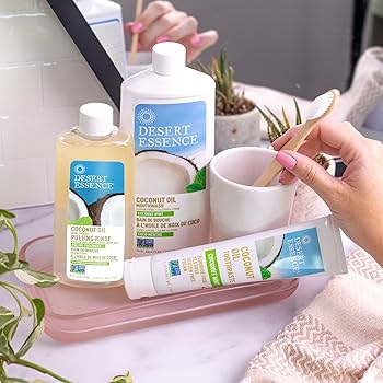 Unleash a Naturally Radiant Smile: Discover the Benefits of Oil Pulling with Desert Essence