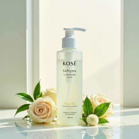 اكتشفي سر إزالة المكياج بسهولة مع KOSE Softymo Speedy Cleansing Liquid