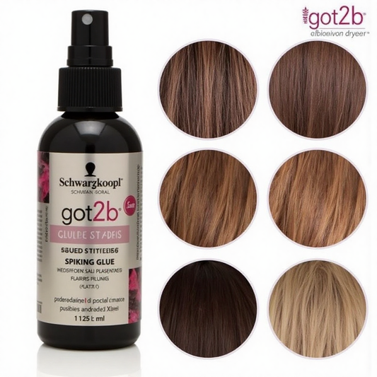 Schwarzkopf got2b Glued Styling Spiking Glue – Unbeatable Hold for Extreme Styles