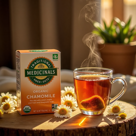 Discover the Soothing Power of Traditional Medicinals Chamomile Tea – Available Now on Herbiflix.com! 🌿☕