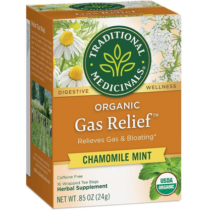 Traditional Medicinals Gas Relief, 16 Teabags