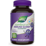 Sambucus Elderberry غummies من Nature's Way، دعم مناعي للأطفال، 60 غummy.