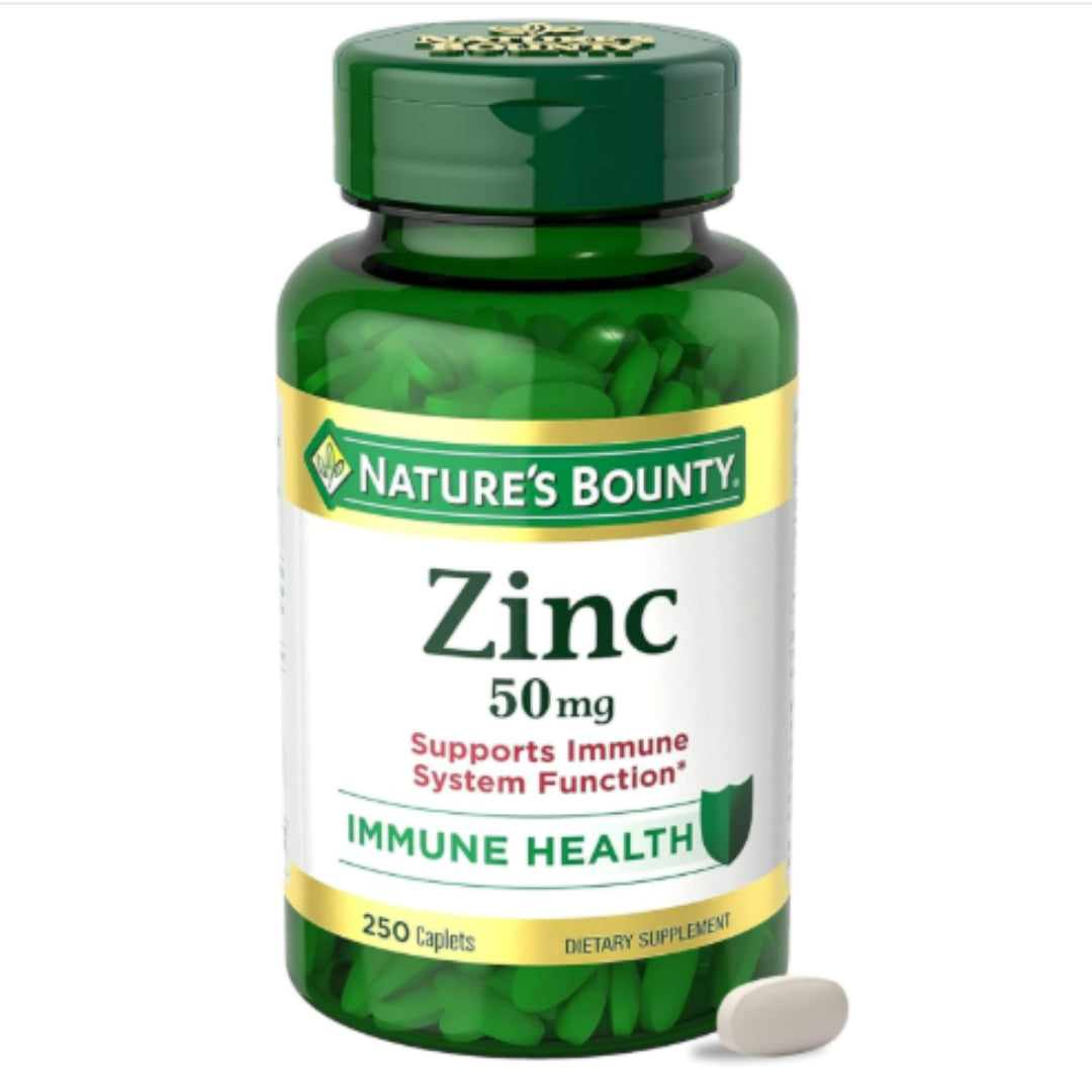 مكملات الزنك 50mg لدعم المناعة و صحة الجلد