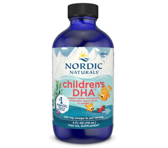 Nordic Naturals Children’s DHA, Strawberry - 4 oz for Kids- 530 mg Omega-3 with EPA & DHA - Brain Development & Function - Non-GMO - 48 Servings
