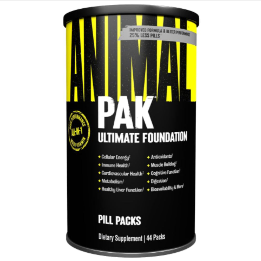 Animal Pak متعدد الفيتامينات للرجال والنساء  لدعم المناعة وتعزيز الأداء الرياضي