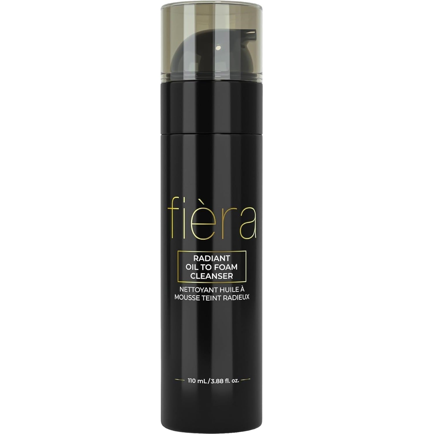 FIÈRA oil-to-foam cleanser:  Truffle oil complex gently cleanses and moisturizes all skin types.