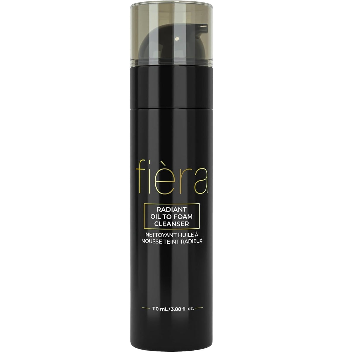 FIÈRA oil-to-foam cleanser:  Truffle oil complex gently cleanses and moisturizes all skin types.