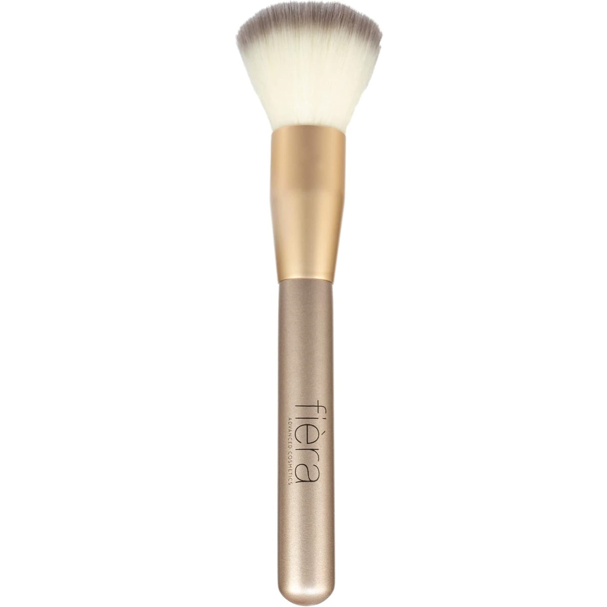 Fièra Cosmetics finishing powder brush: a soft, fluffy brush for flawless makeup application.