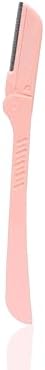 Katia Eyebrow Razor 3-Piece Set - Multicolor Handles - Precise & Painless Hair Removal