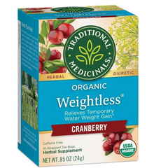 Traditional Medicinals Tm Weightless Cranberry 16 Tea